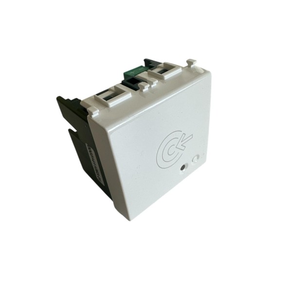 Lecteur de clés à transpondeur Vimar 14470, série Plana blanche